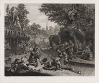 KG 08097
<br/>
De vechtende boeren
<br/>
<em>Woollet, William (1735-1785)</em>